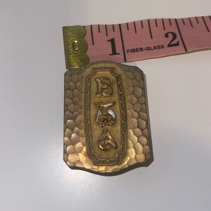 Vintage Masonic belt buckle